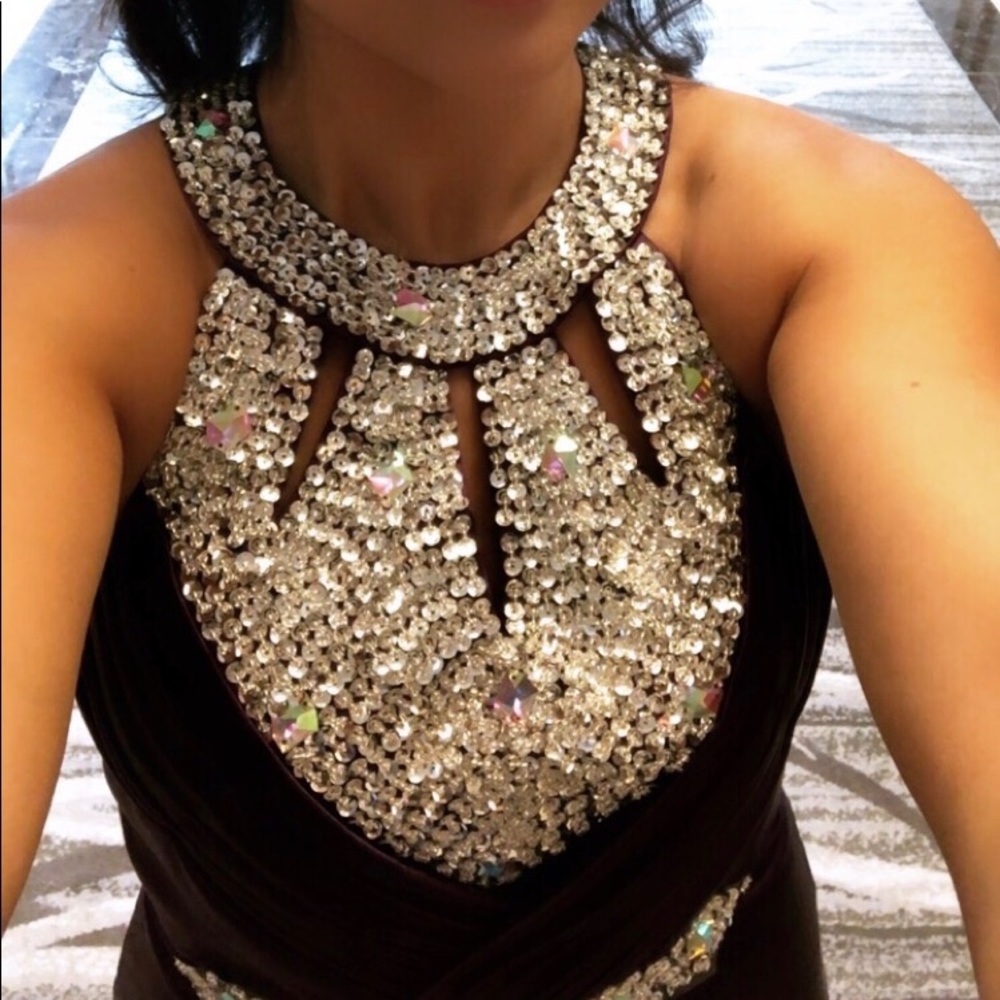 Formal, prom, ball evening gown